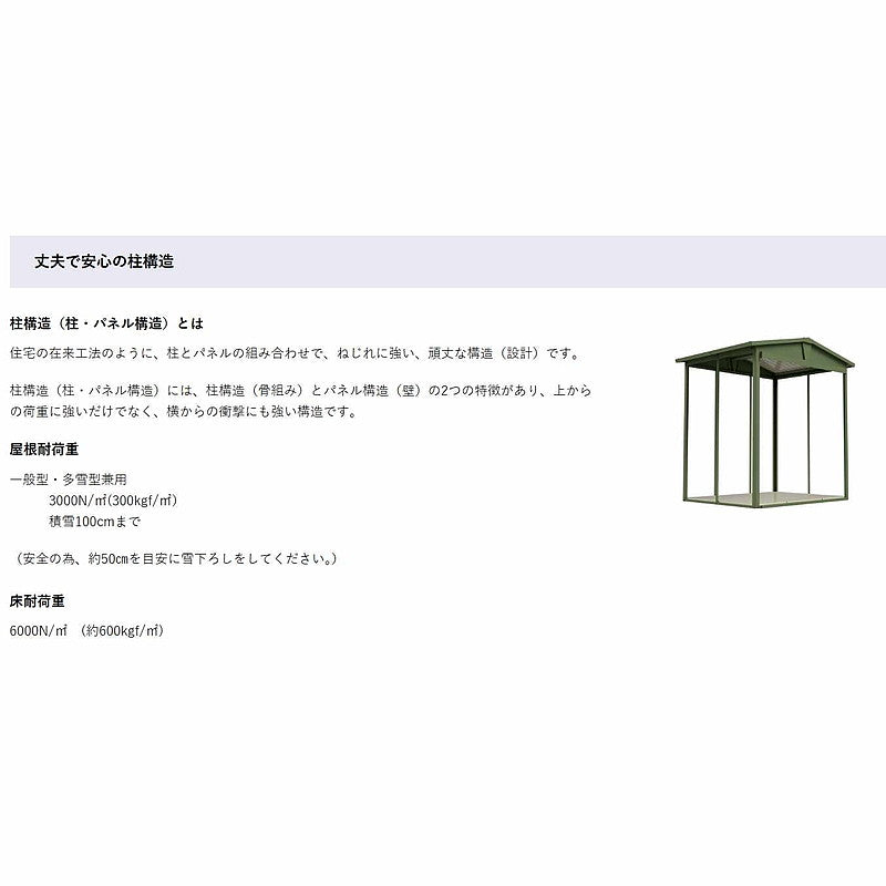 LSN-1808Y リジュー ガーデニング物置 間口1832×奥行840×高さ2212㎜ 側面棚タイプ