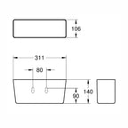 JPK63100 ヘッド引き出し水栓用水受容器